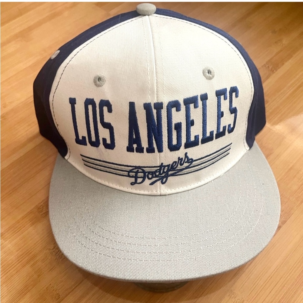 Los‎ Angeles Dodgers script Adjustable Men's Hat Cap